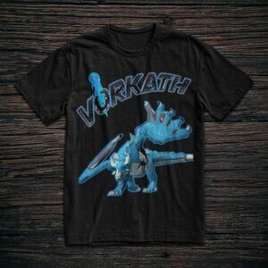 Vorkath Dragon T-Shirt | Fantasy Ice Dragon Graphic Tee | Gamer RPG Dragon Shirt